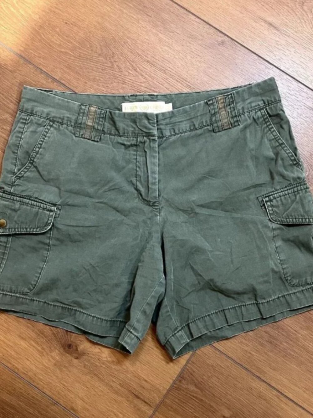 J. Crew Green Classic Twill Chino City Fit Shorts - Size 12